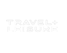 White Logo Travel and Leisure Press Page