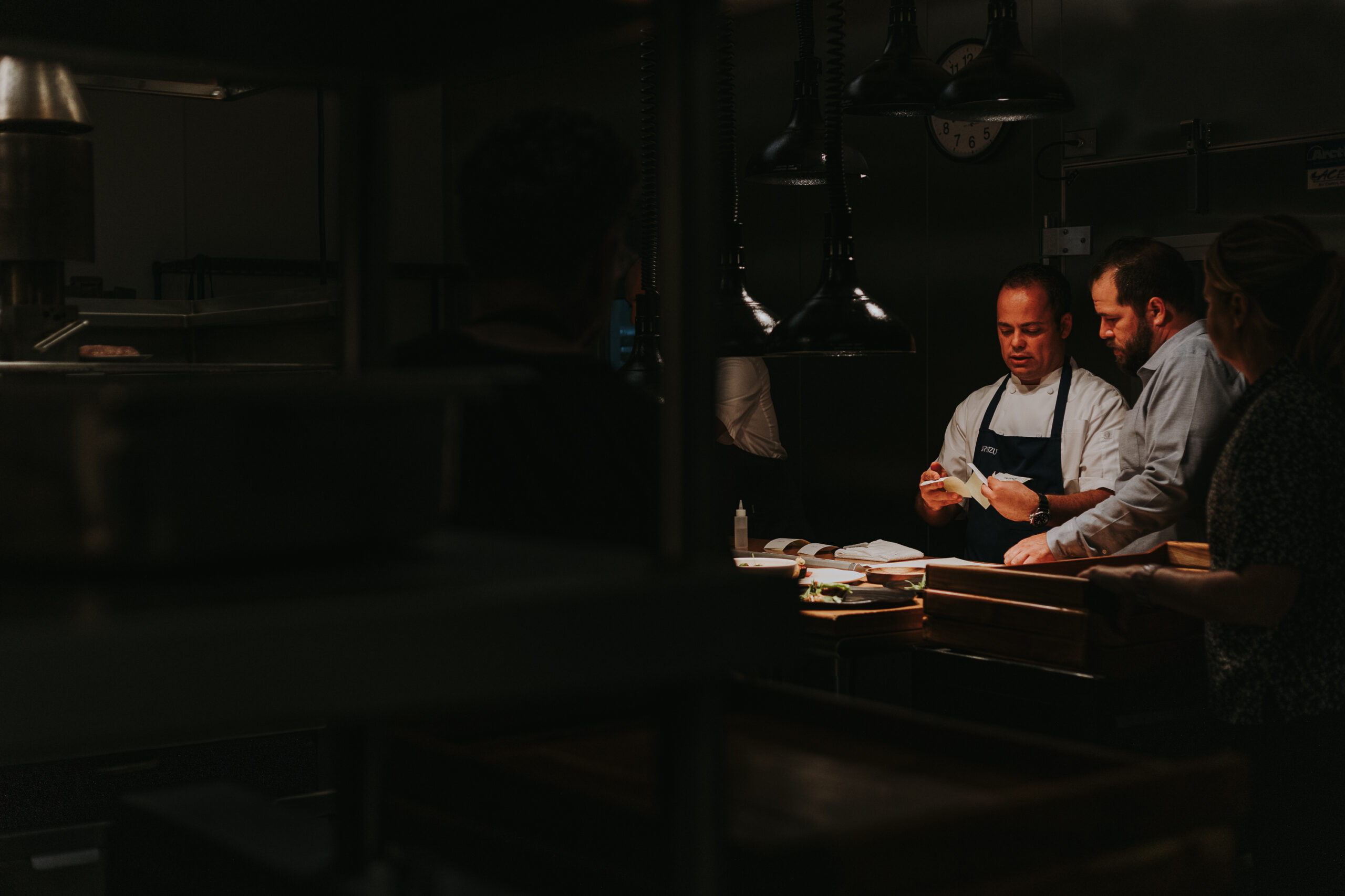 Chef Roberto Alcocer In Kitchen