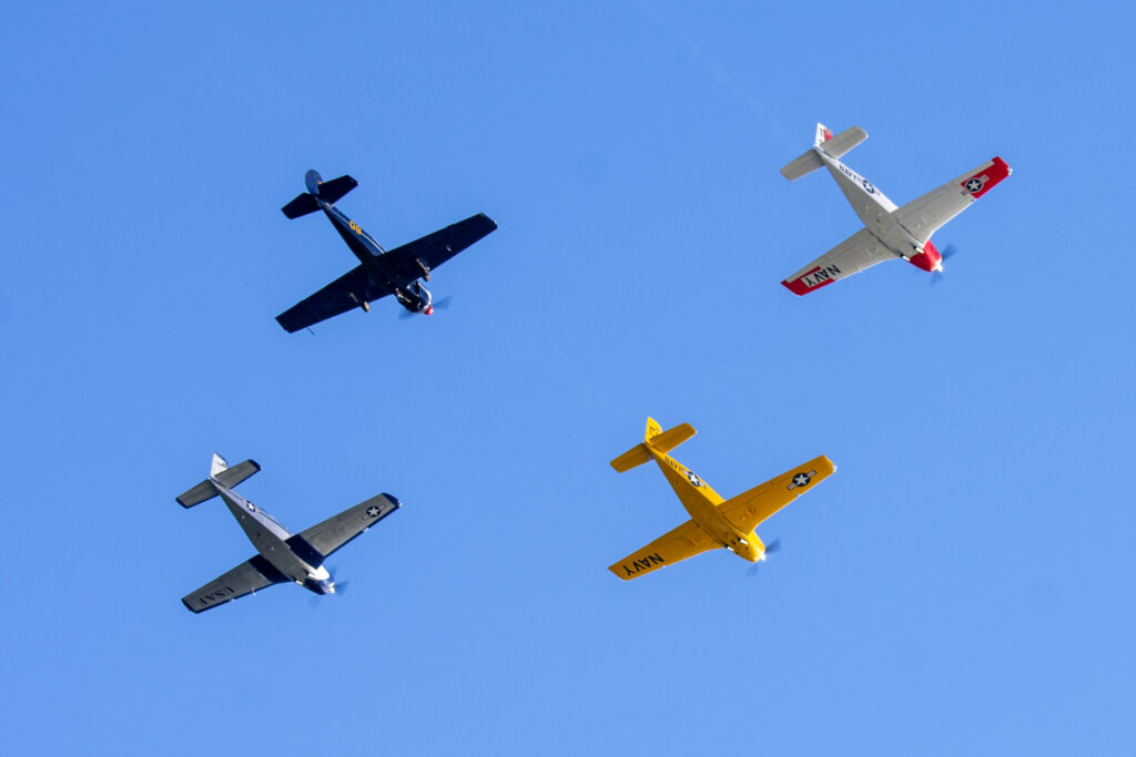 Flyover planes