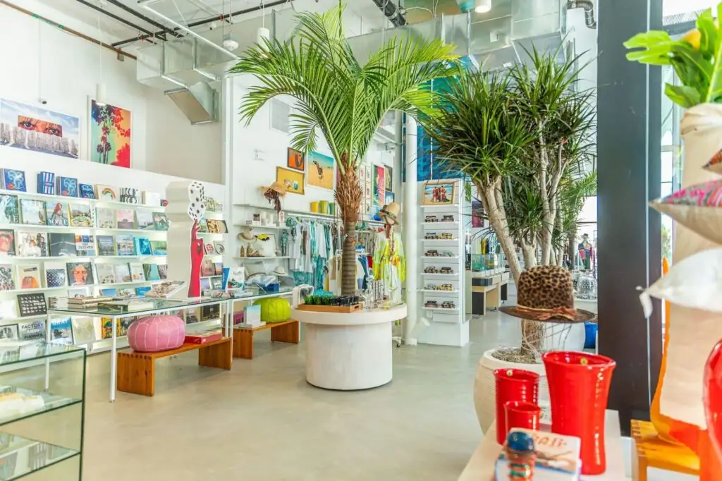 The ozone shop interior