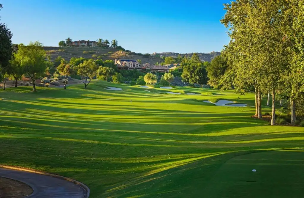 Maderas golf in a sunny day