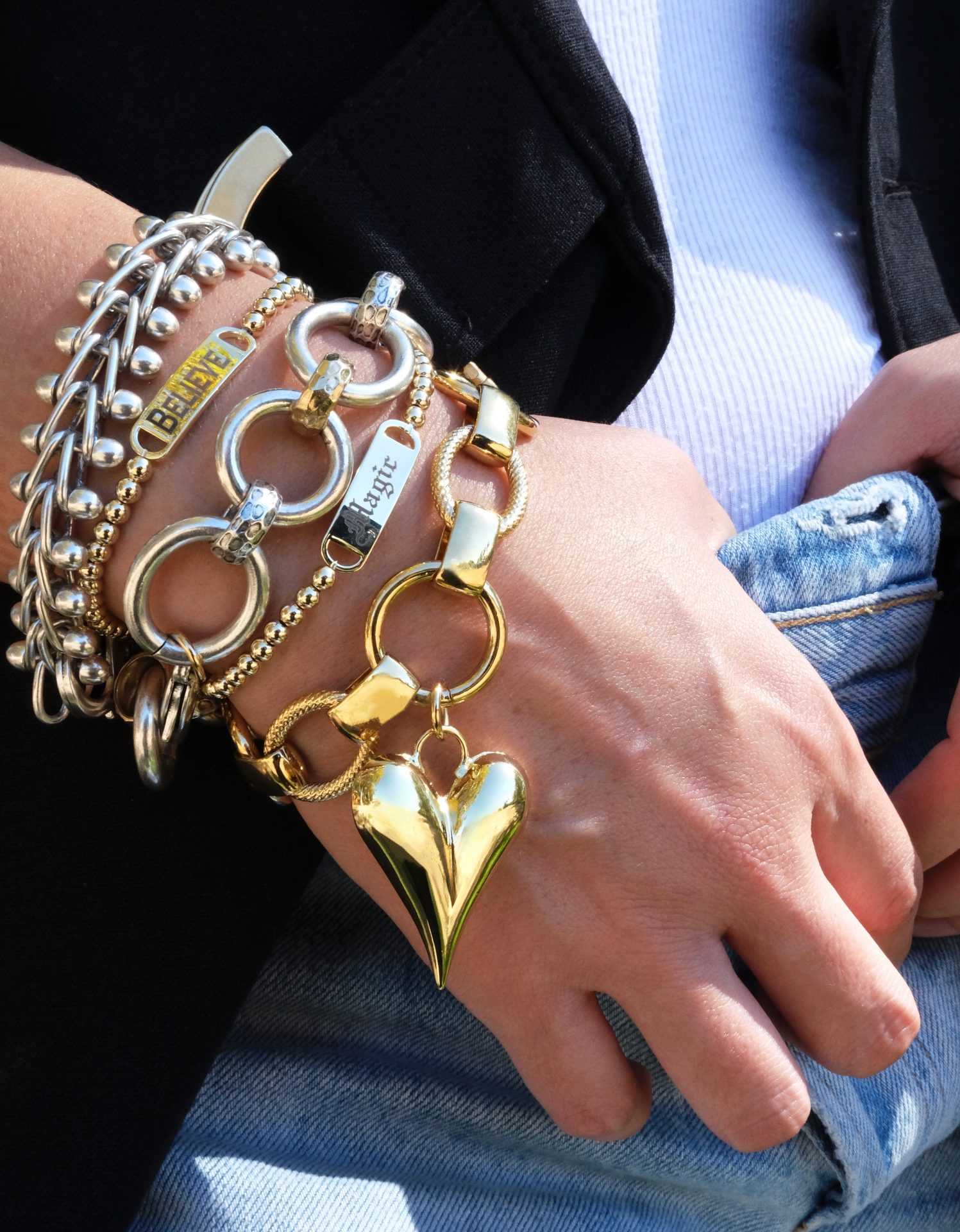 bracelet stack