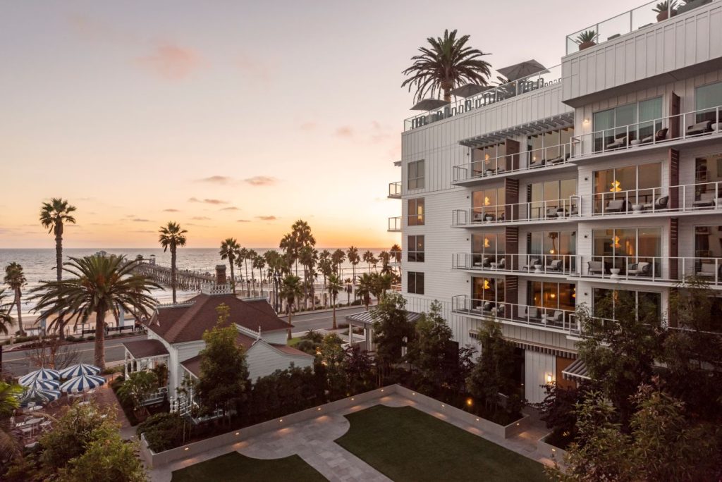 View from Mission Pacific's fourth floor