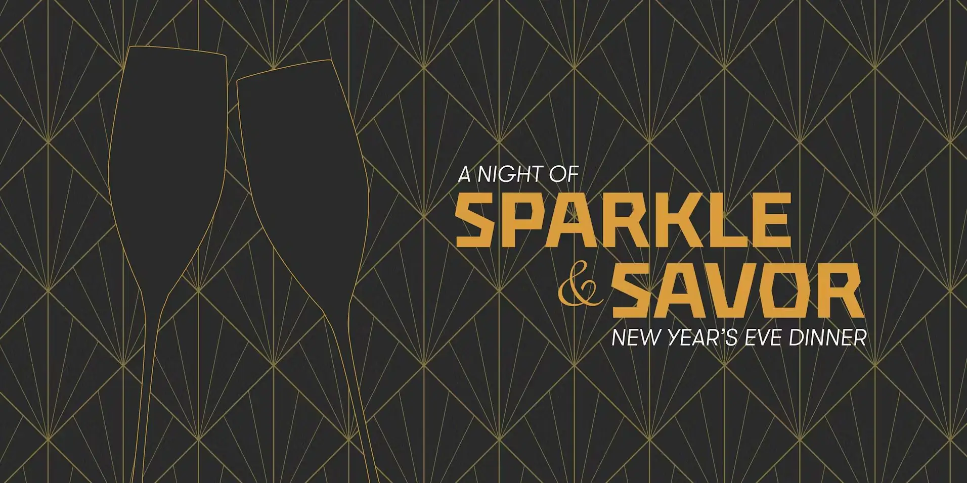 Valle's New Year's Eve Dinner promotional graphic