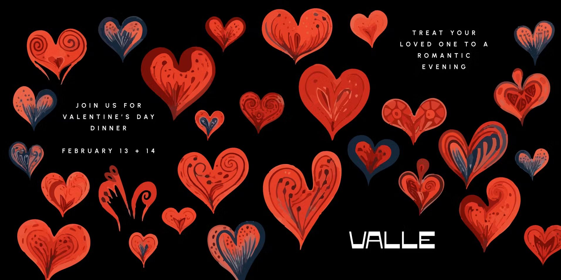 Valle Valentine's Day graphic