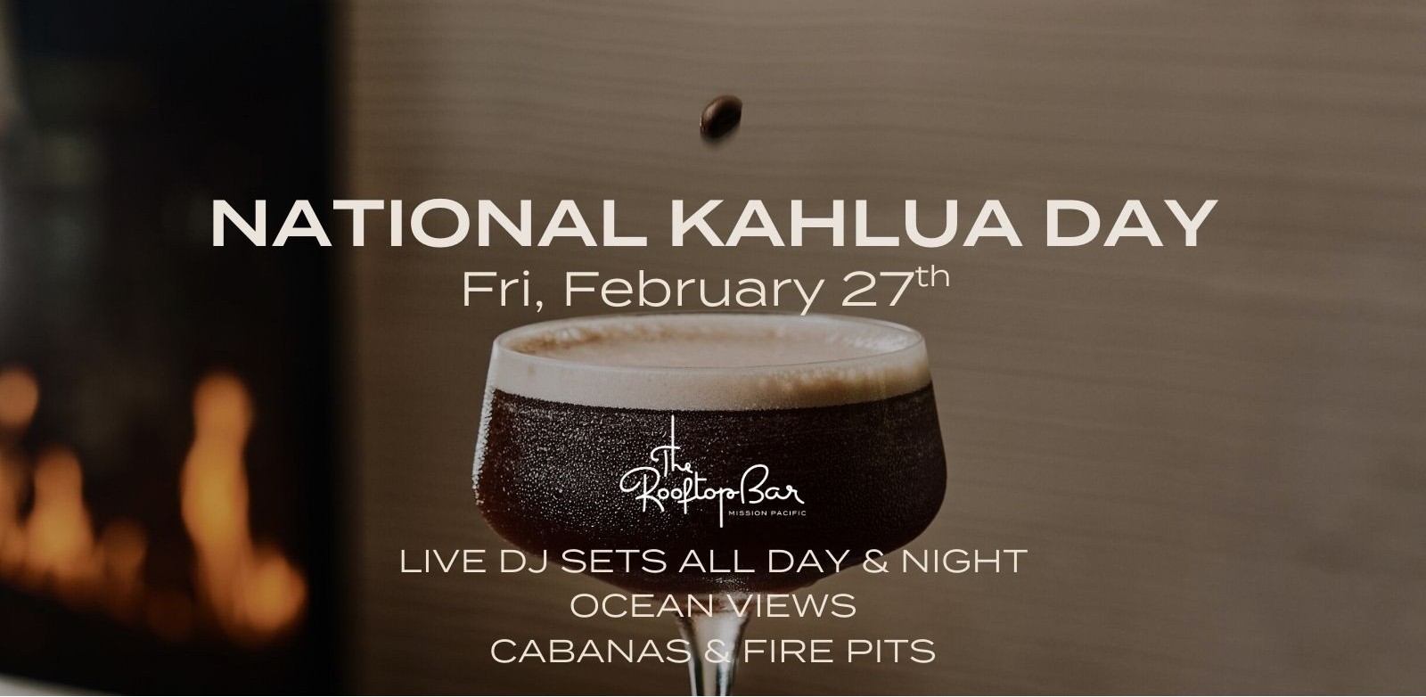 National Kahlua Day Promotional Graphic