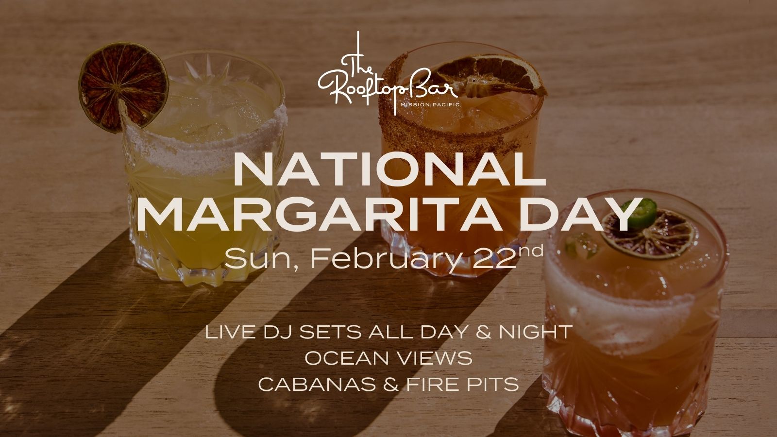 National Margarita Day Promotional Graphic